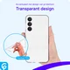Samsung Galaxy A55 Hoesje Dun TPU Back Cover Transparant afbeelding 5