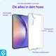 Samsung Galaxy A55 Hoesje Dun TPU Back Cover Transparant afbeelding 6