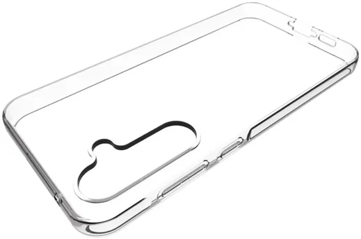 Samsung Galaxy A55 Hoesje Dun TPU Back Cover Transparant afbeelding 11
