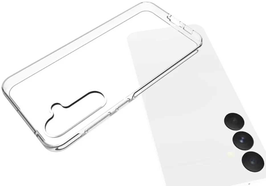 Samsung Galaxy A55 Hoesje Dun TPU Back Cover Transparant afbeelding 13
