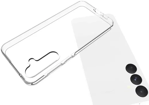 Samsung Galaxy A55 Hoesje Dun TPU Back Cover Transparant afbeelding 13
