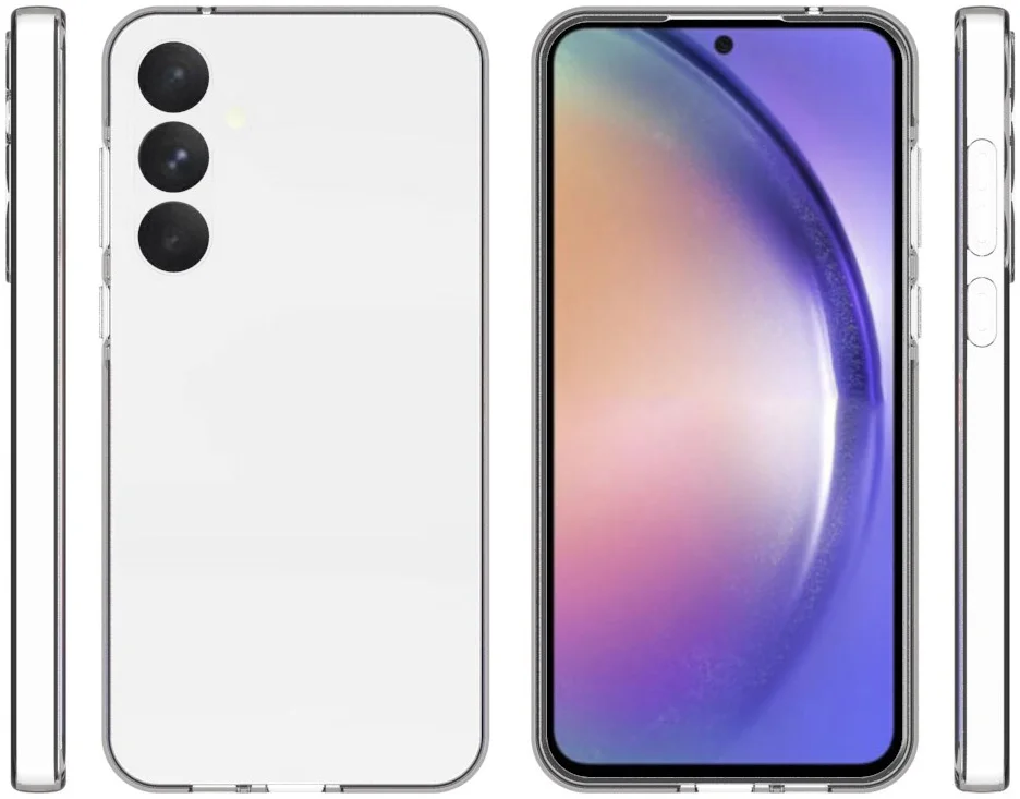 Samsung Galaxy A55 Hoesje Dun TPU Back Cover Transparant afbeelding 16