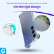 Samsung A55 Hoesje Schokbestendig en Dun TPU Back Cover Transparant afbeelding 4