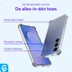 Samsung A55 Hoesje Schokbestendig en Dun TPU Back Cover Transparant afbeelding 2