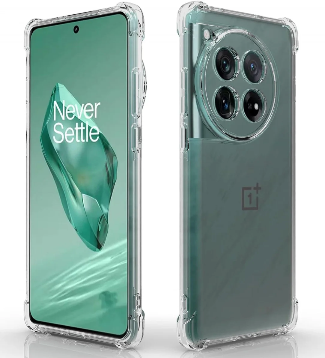 OnePlus 12 Hoesje Schokbestendig en Dun TPU Back Cover Transparant afbeelding 11