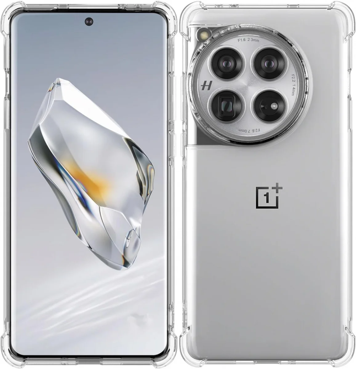 OnePlus 12 Hoesje Schokbestendig en Dun TPU Back Cover Transparant afbeelding 13