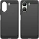 Xiaomi Poco C65 / Redmi 13C Hoesje TPU Flexibele Back Cover Zwart afbeelding 2