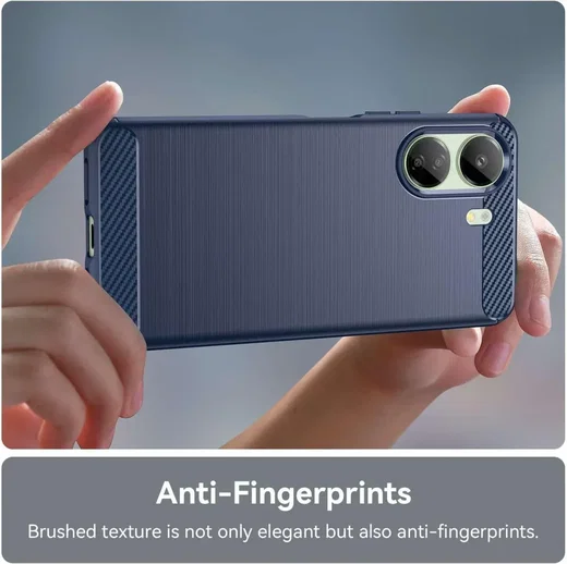 Xiaomi Poco C65 / Redmi 13C Hoesje TPU Flexibele Back Cover Blauw afbeelding 6