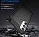 Samsung Galaxy A35 Hoesje Geborsteld TPU Flexibele Back Cover Zwart afbeelding 2