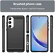 Samsung Galaxy A35 Hoesje Geborsteld TPU Flexibele Back Cover Zwart afbeelding 7