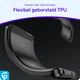 Samsung Galaxy A55 Hoesje Geborsteld TPU Flexibele Back Cover Zwart afbeelding 4