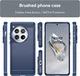 OnePlus 12 Hoesje Geborsteld TPU Flexibele Back Cover Blauw afbeelding 4