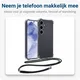 Samsung Galaxy A35 Hoesje met Koord Schokbestendig TPU Transparant afbeelding 3