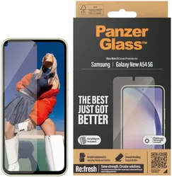 PanzerGlass Refresh Ultra-Wide Samsung Galaxy A55 Screen Protector afbeelding