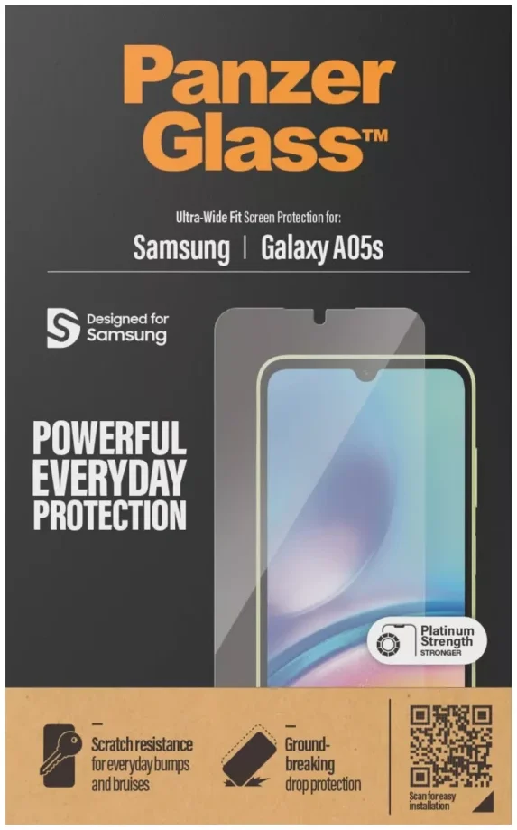 PanzerGlass Ultra-Wide Samsung Galaxy A05s Screen Protector afbeelding 3