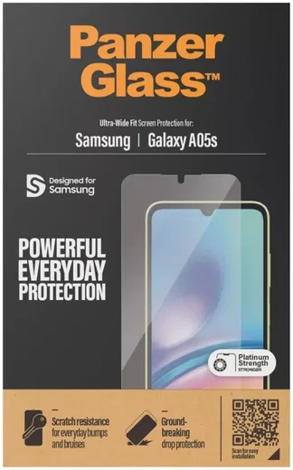 PanzerGlass Ultra-Wide Samsung Galaxy A05s Screen Protector afbeelding 3