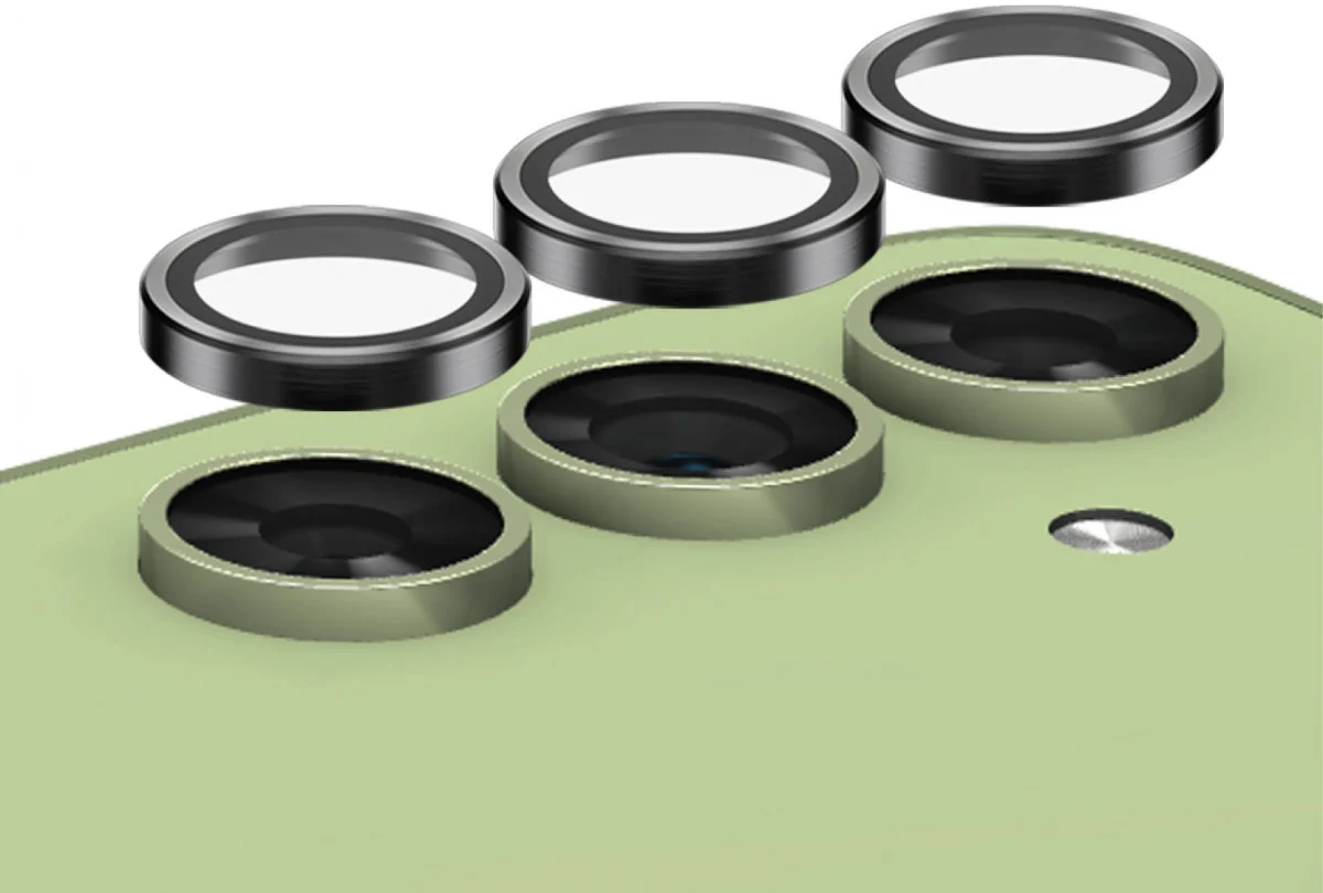 PanzerGlass Hoops Rings Samsung Galaxy A55 Camera Lens Protector Glas afbeelding 2