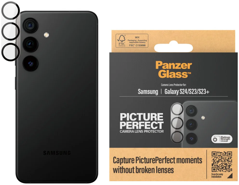 PanzerGlass PicturePerfect Samsung S24 Camera Protector Glas afbeelding 1