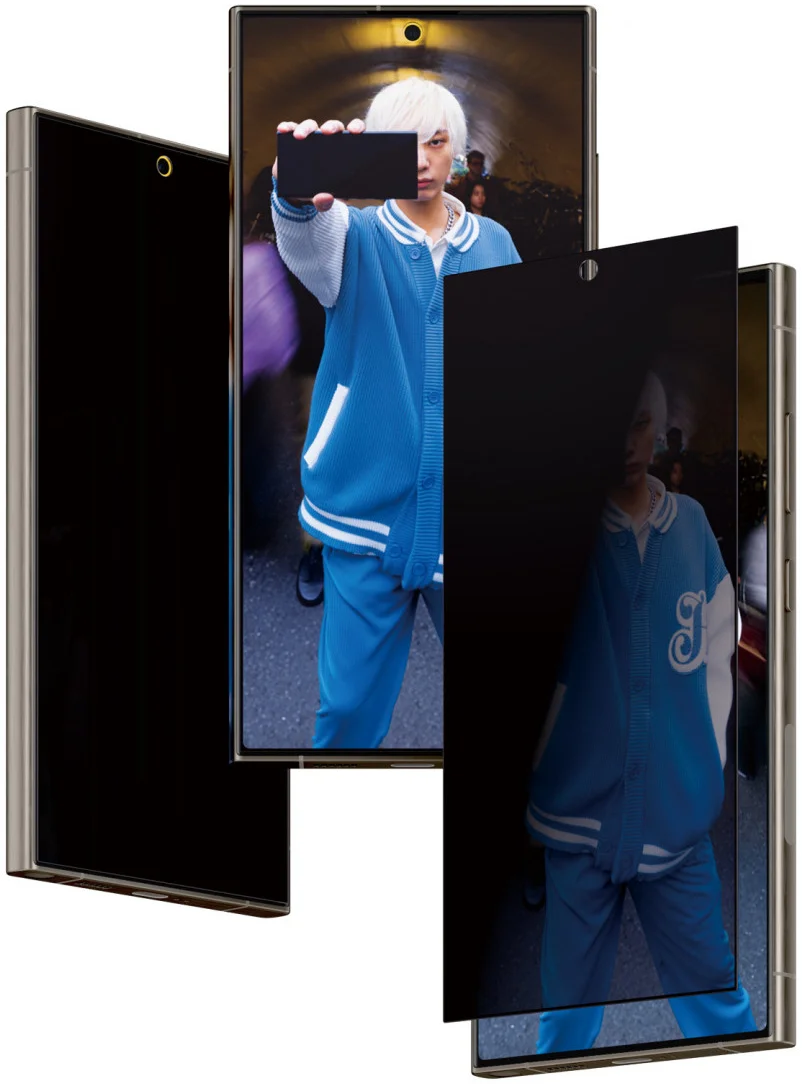 PanzerGlass Ultra-Wide Samsung S24 Ultra Screenprotector Privacy Glass afbeelding 2