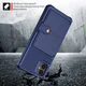 Samsung Galaxy A05 3 in 1 Back Cover Portemonnee Hoesje Blauw afbeelding 9