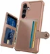 Samsung Galaxy A35 3 in 1 Back Cover Portemonnee Hoesje Roze afbeelding 2