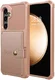 Samsung Galaxy A35 3 in 1 Back Cover Portemonnee Hoesje Roze afbeelding 9