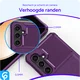Samsung Galaxy A55 3 in 1 Back Cover Portemonnee Hoesje Paars afbeelding 7