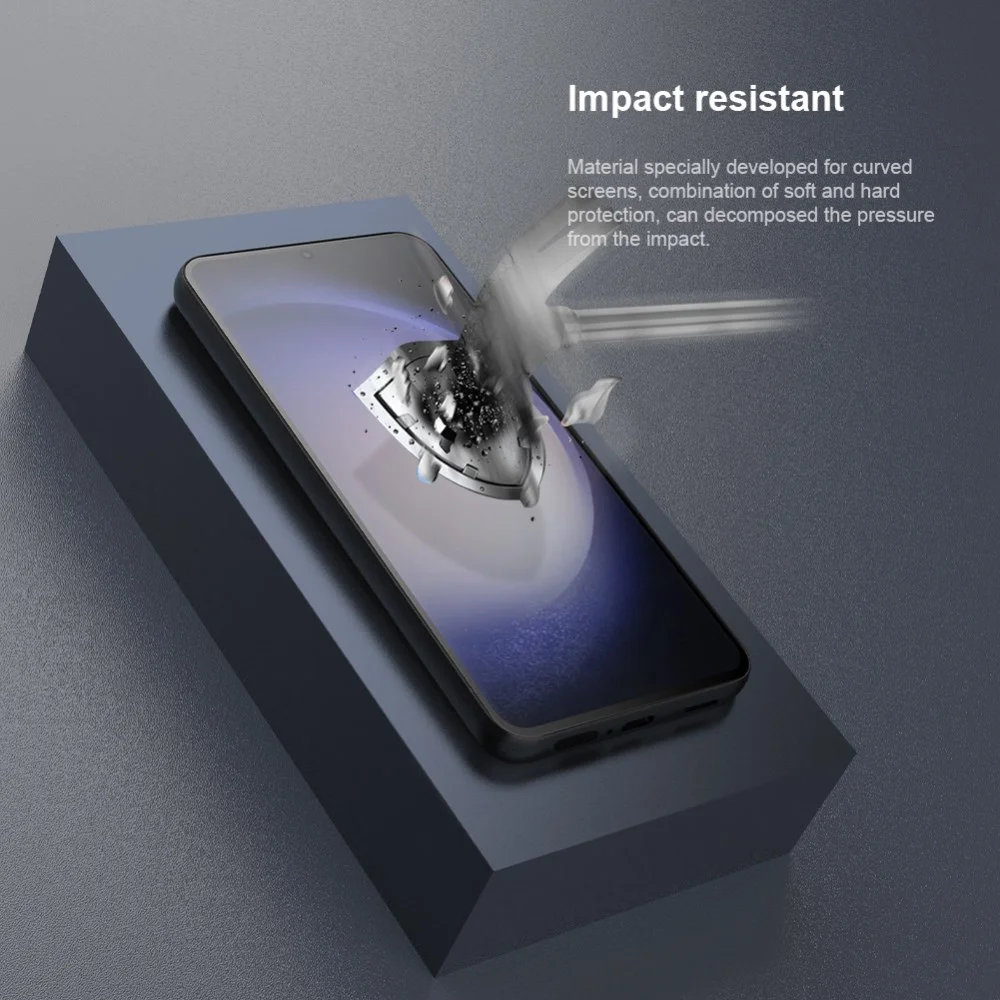 Nillkin Impact Samsung S24 Screen Protector Installatiekit 2-Pack afbeelding 10