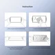 Nillkin Impact Samsung S24 Screen Protector Installatiekit 2-Pack afbeelding 12