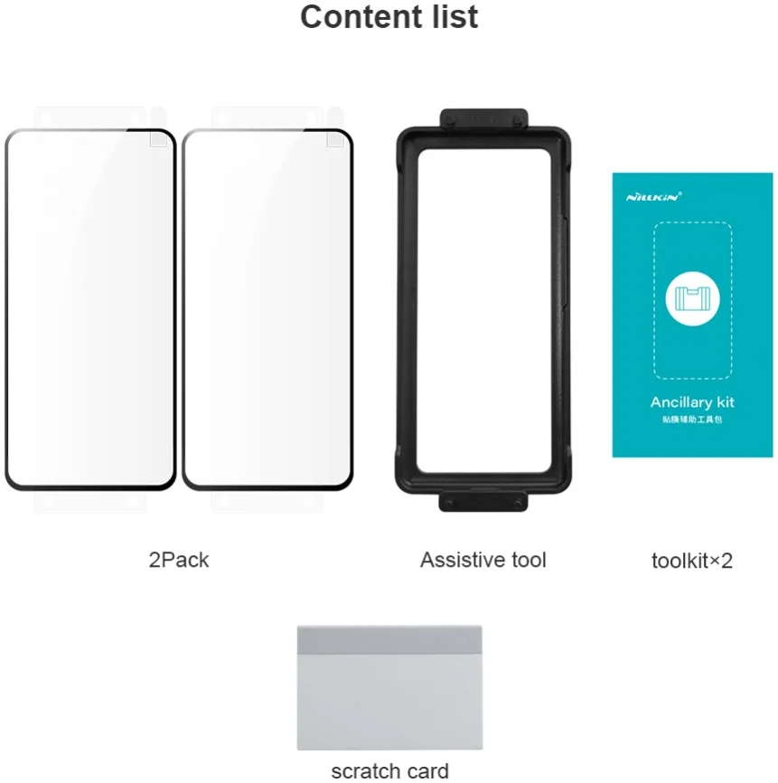Nillkin Impact Samsung S24 Screen Protector Installatiekit 2-Pack afbeelding 13