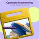 HappyCase Samsung Tab A8 Kinder Tablethoes met Handvat Geel afbeelding 6