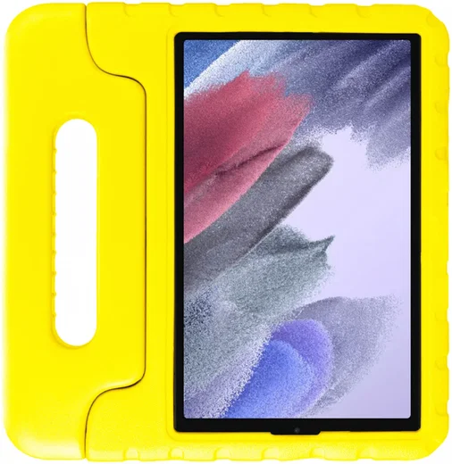 HappyCase Samsung Galaxy Tab A7 Lite Kinder Tablethoes Handvat Geel afbeelding 2