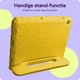 HappyCase Samsung Tab A 10.1 2019 Kinder Tablethoes met Handvat Geel afbeelding 5