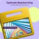 HappyCase Lenovo Tab M10 Gen 3 10.1 Kinder Tablethoes Handvat Geel afbeelding 6