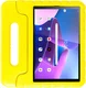 HappyCase Lenovo Tab M10 Gen 3 10.1 Kinder Tablethoes Handvat Geel afbeelding 2