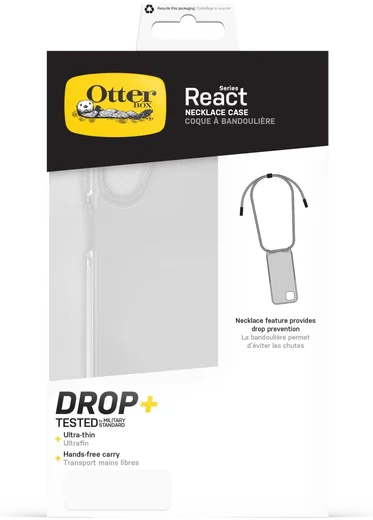OtterBox React Necklace Samsung Galaxy A15 Hoesje Koord Transparant afbeelding 9
