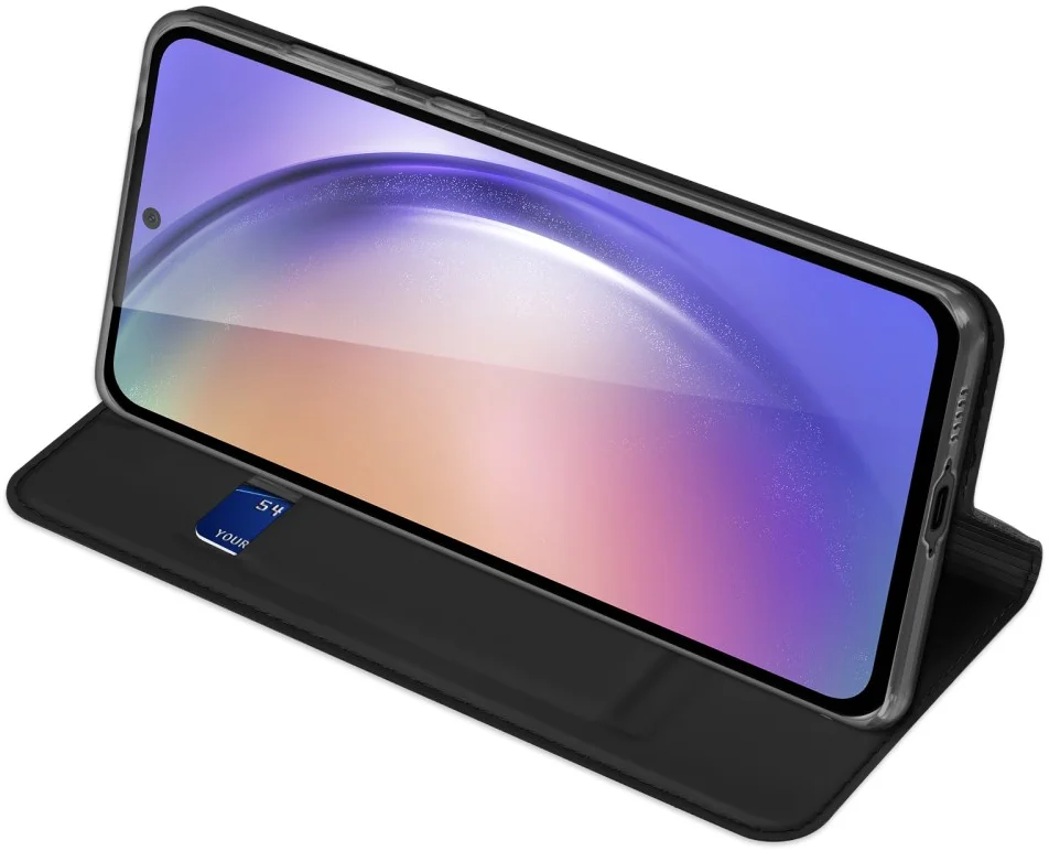 Dux Ducis Skin Pro Samsung Galaxy A55 Hoesje Portemonnee Zwart afbeelding 5