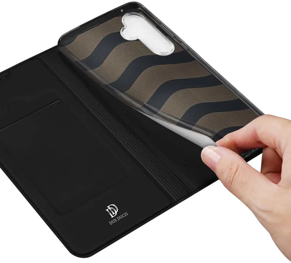Dux Ducis Skin Pro Samsung Galaxy A55 Hoesje Portemonnee Zwart afbeelding 7