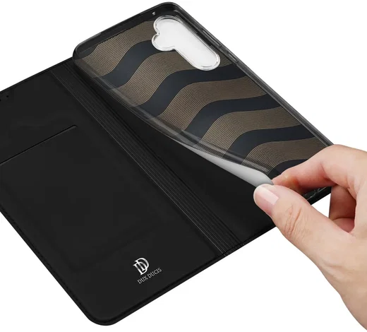 Dux Ducis Skin Pro Samsung Galaxy A55 Hoesje Portemonnee Zwart afbeelding 7