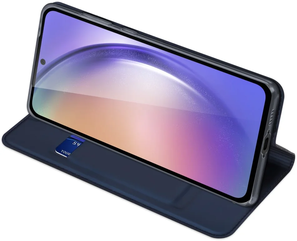Dux Ducis Skin Pro Samsung Galaxy A55 Hoesje Portemonnee Blauw afbeelding 5