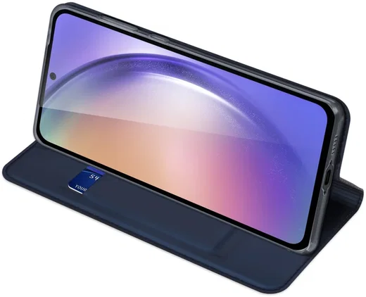 Dux Ducis Skin Pro Samsung Galaxy A55 Hoesje Portemonnee Blauw afbeelding 5