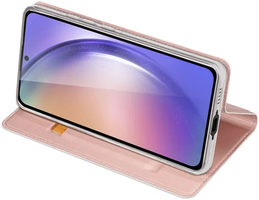 Dux Ducis Skin Pro Samsung Galaxy A55 Hoesje Portemonnee Roze afbeelding 5