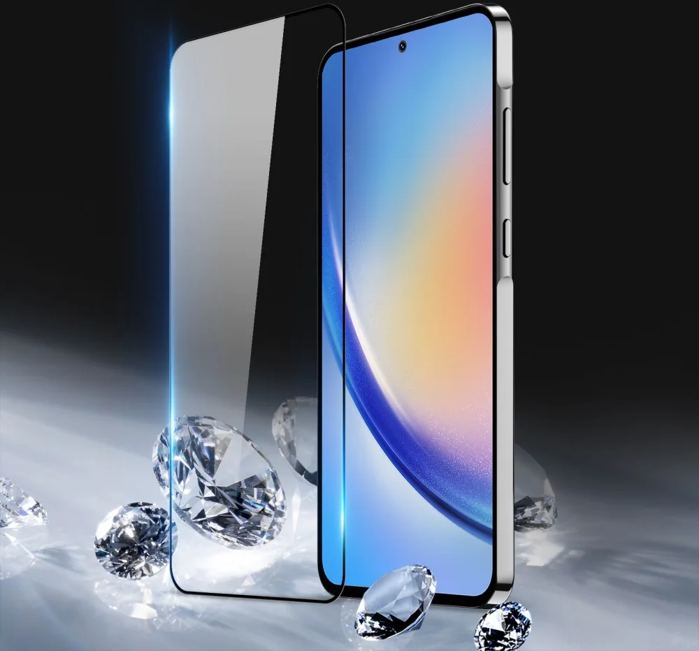 Dux Ducis Samsung Galaxy A35 / A55 Screen Protector 9H Tempered Glass 0.33mm afbeelding 4