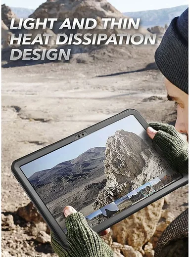 SUPCASE UB Pro Samsung Galaxy Tab A9 Hoes Full Protect Kickstand Zwart afbeelding 8