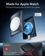ESR HaloLock 15W 3-in-1 MagSafe Oplader iPhone/AirPods/Apple Watch Zwart afbeelding 4