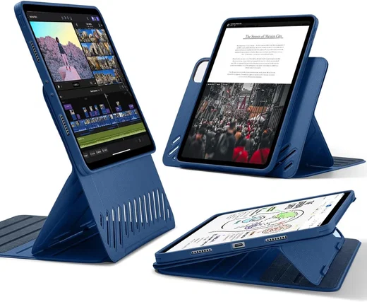 ESR Shift iPad Pro 11 (2024/2025) Hoes Book Case Sleep/Wake Blauw afbeelding 1