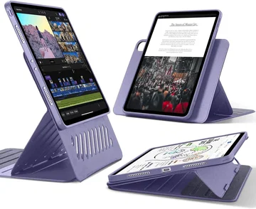 ESR Shift iPad Pro 11 (2024/2025) Hoes Book Case Sleep/Wake Paars