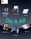 ESR Shift iPad Pro 11 (2024/2025) Hoes Book Case Sleep/Wake Paars afbeelding 8