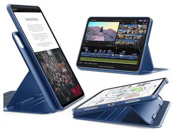 ESR Shift iPad Pro 13 (2024/2025) Hoes Book Case Sleep/Wake Blauw