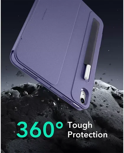 ESR Shift iPad Pro 13 (2024/2025) Hoes Book Case Sleep/Wake Paars afbeelding 9